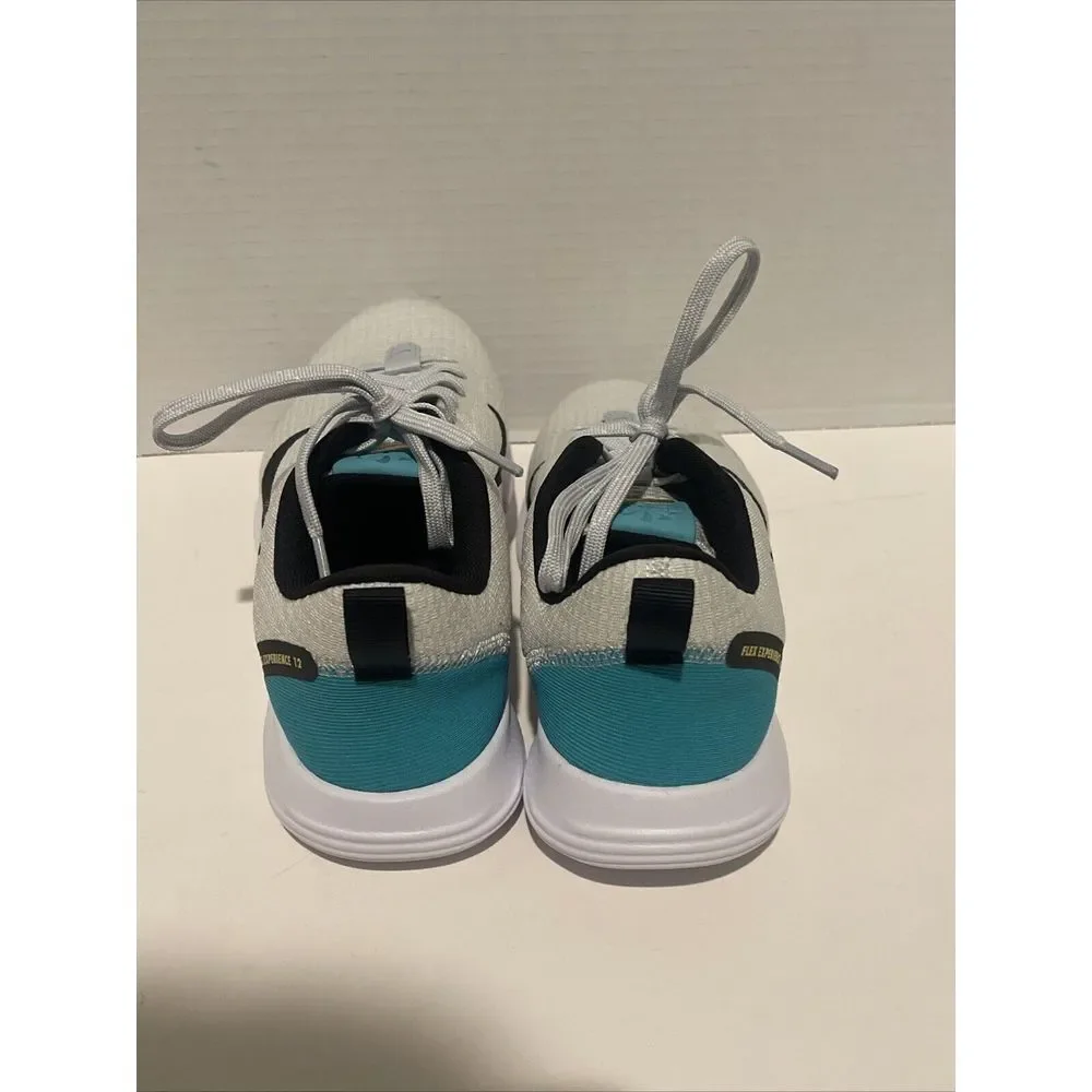 NEW Women's Nike Size 6.5 Flex Experience RN 12 Shoes White Silver DV0746 002 - Picture 4 of 5